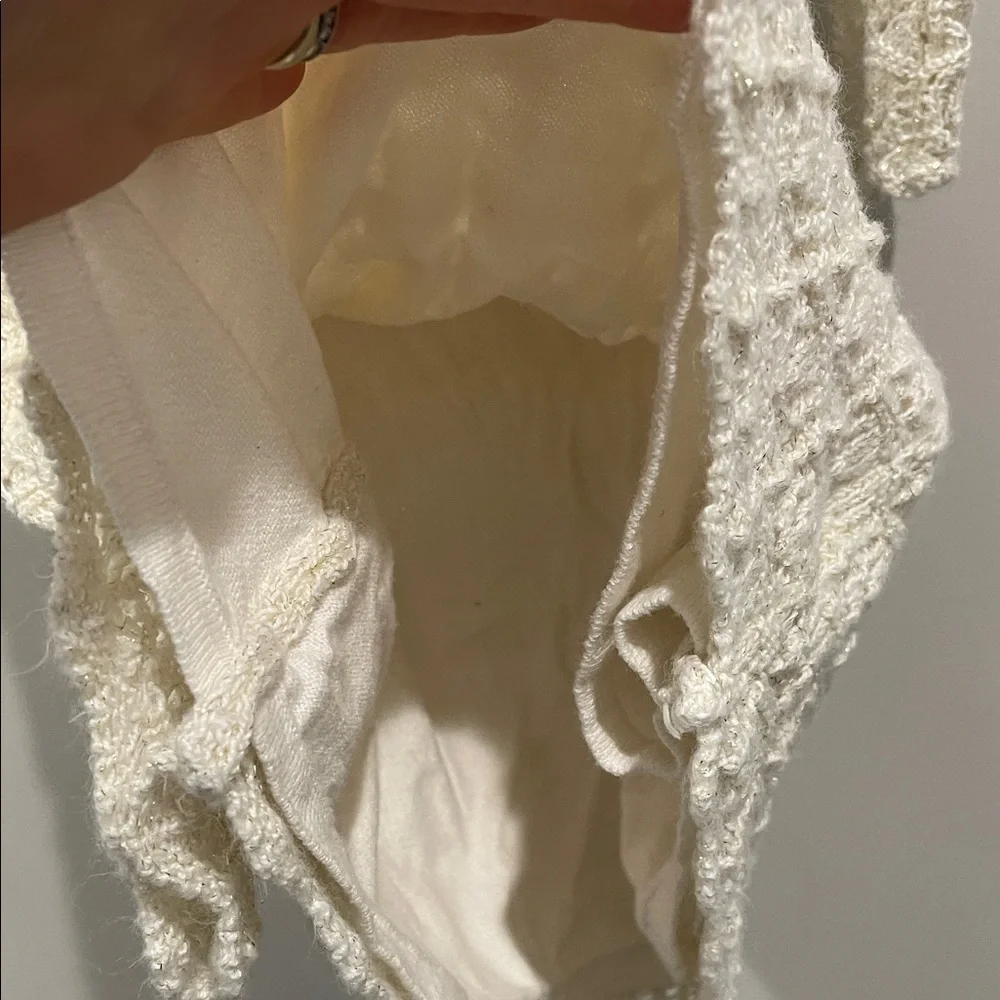 Cat & Jack Ivory Lace Sparkly 3T Dress